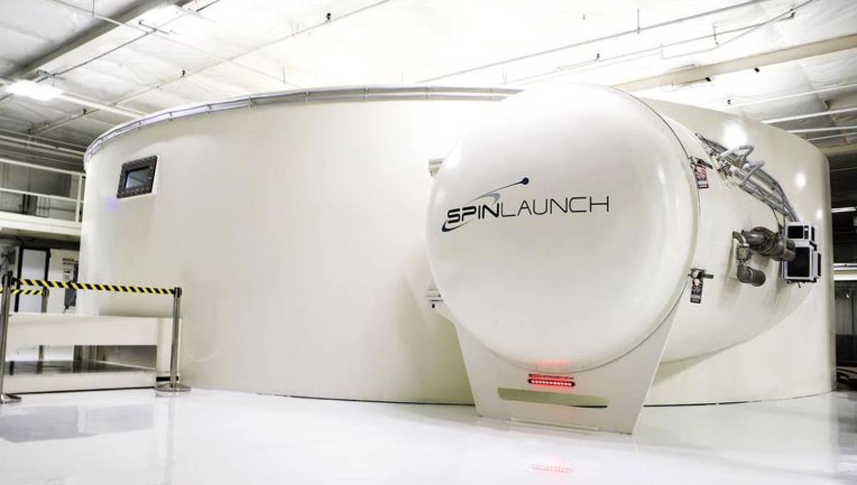 SpinLaunch is building a gigantic centrifuge to launch satellites into orbit