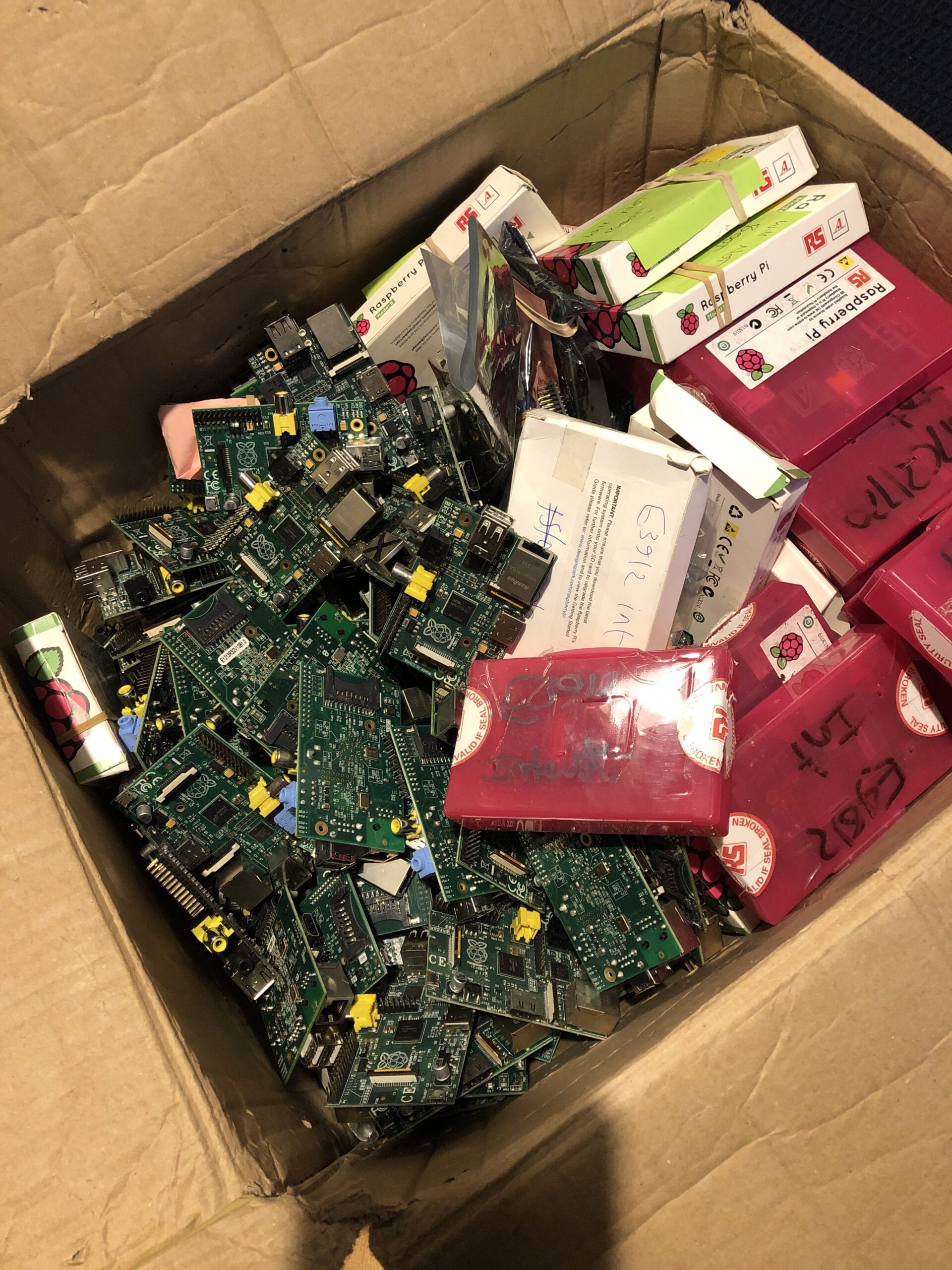 I bought 200 Raspberry Pi Model B’s and I’m going to fix them