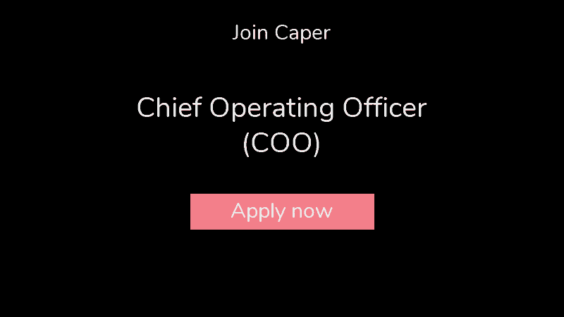 Caper (YC W16) Is Looking for a COO