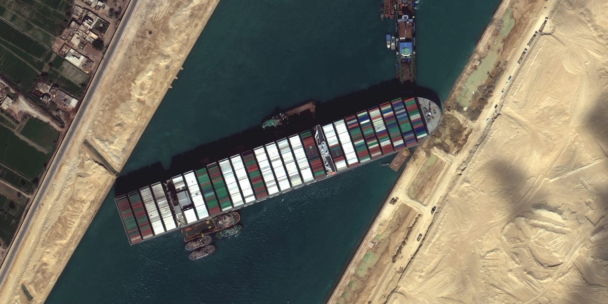 Suez Canal will be widened by 131 feet to avoid a repeat of the Ever Given chaos