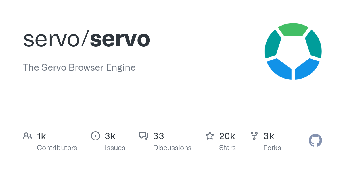 Servo Engine Contributions this year – Don’t let it die