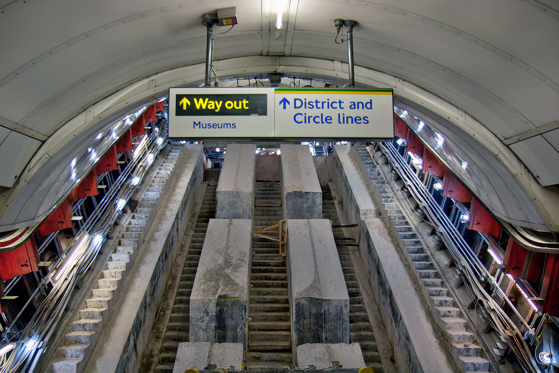 Behind the scenes at South Kensington station’s escalator replacement project