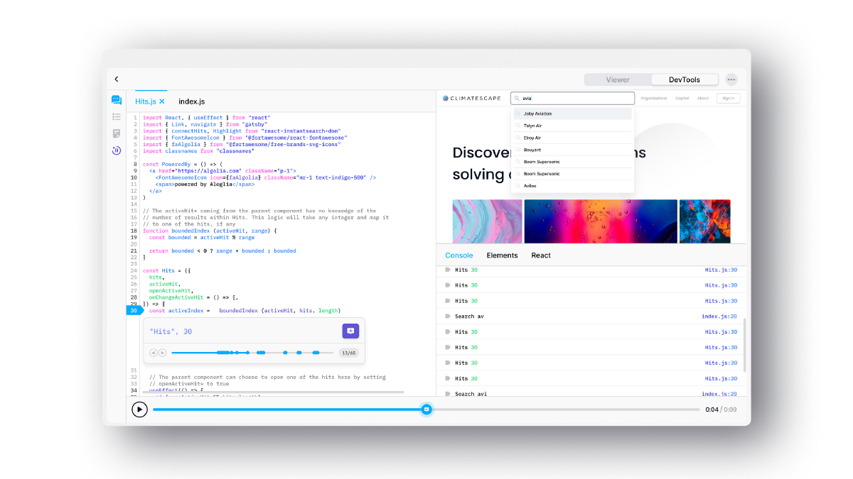 Launching Replay: The Time Travel Debugger for the Web