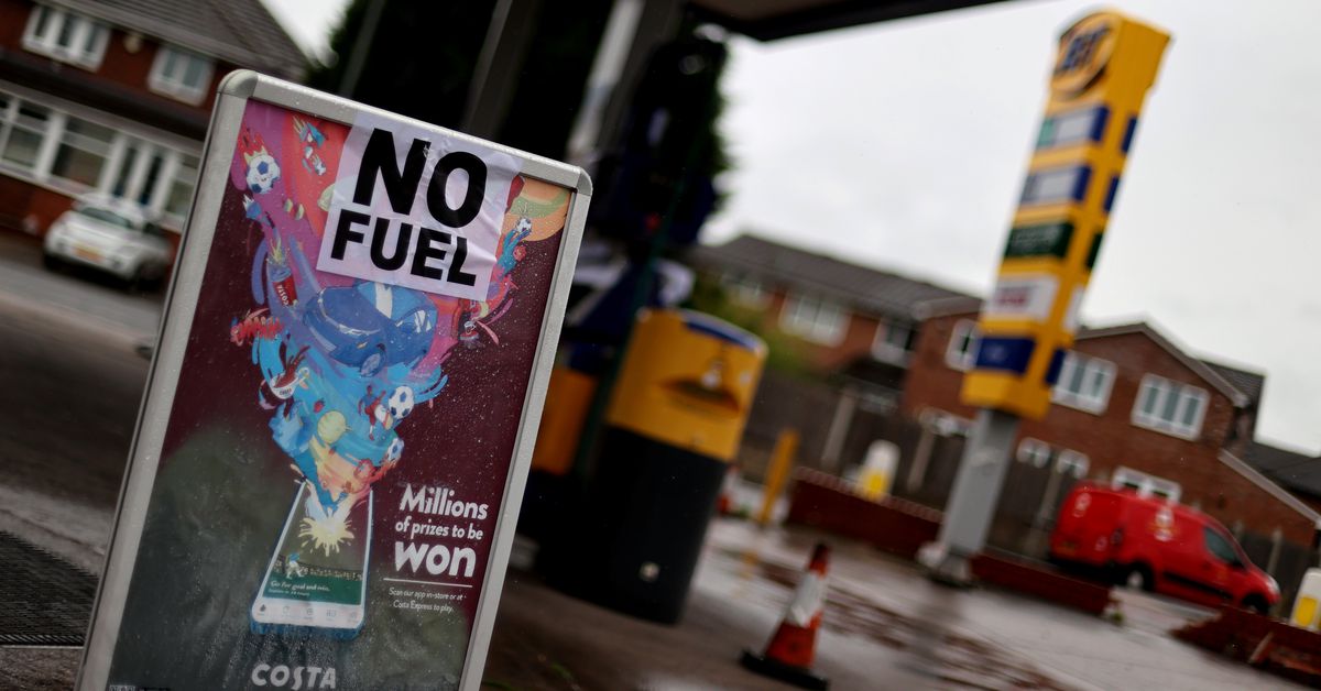 Britain begs drivers: Don’t fill old water bottles with fuel at gas stations