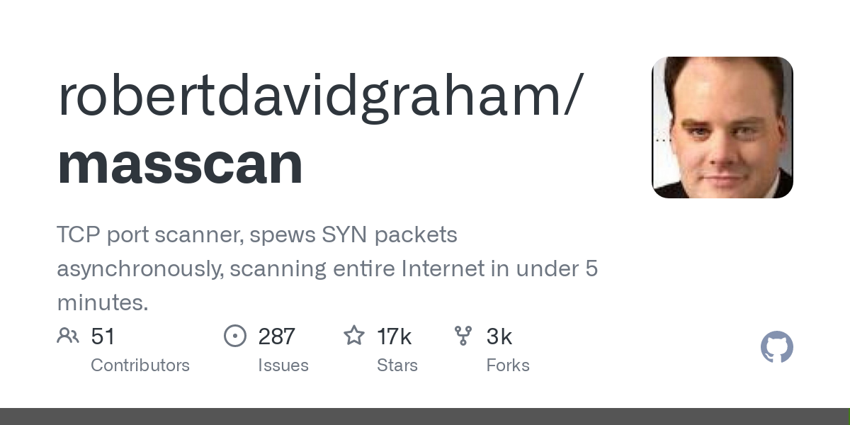 Masscan: Scan the entire Internet in under 5 minutes