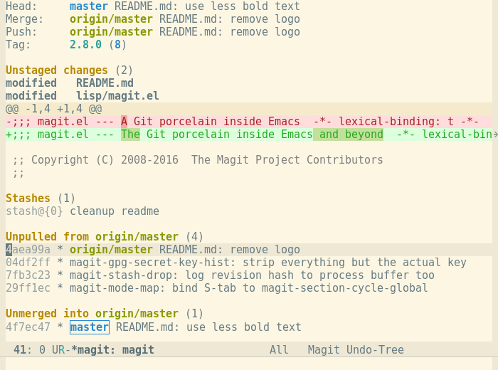 Magit, the Magical Git Interface