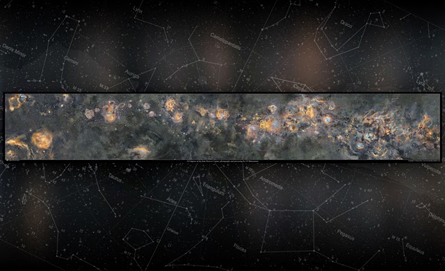 Astro Anarchy: Grand Mosaic of the Milky Way is now large than ever