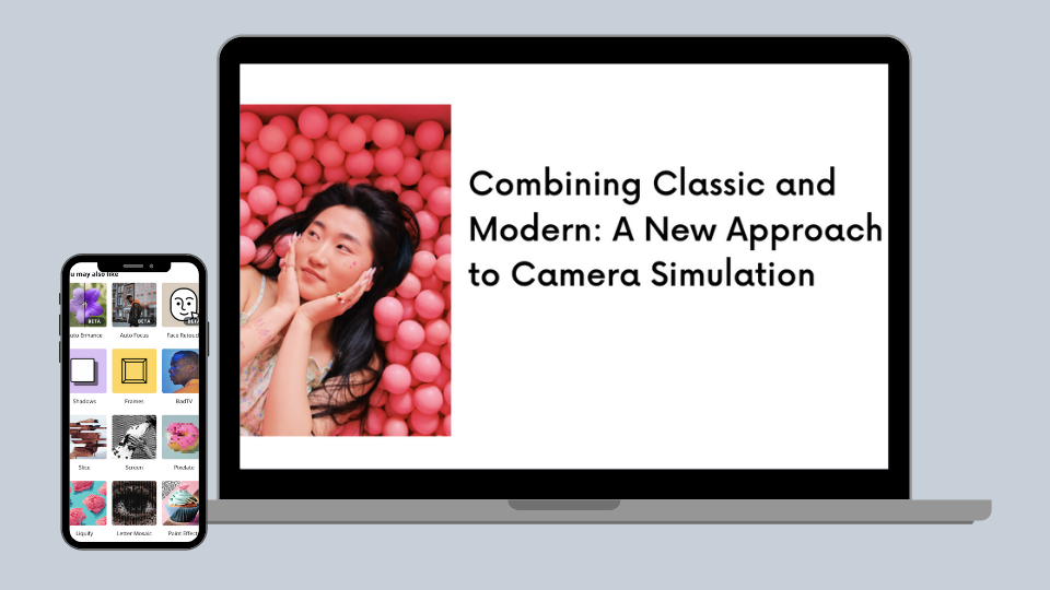 Combining Classic and Modern: A New Approach to Camera Simulation