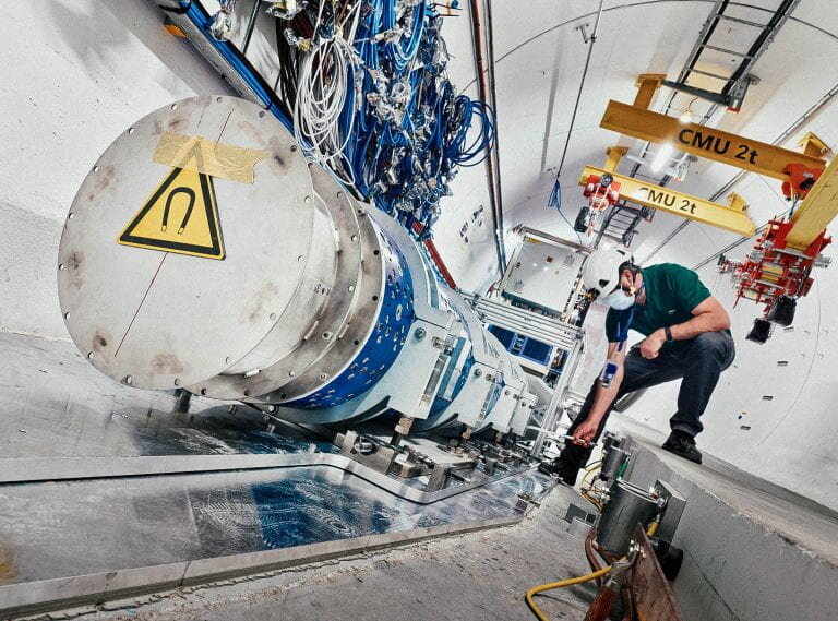 Physicists detect signs of neutrinos at Large Hadron Collider