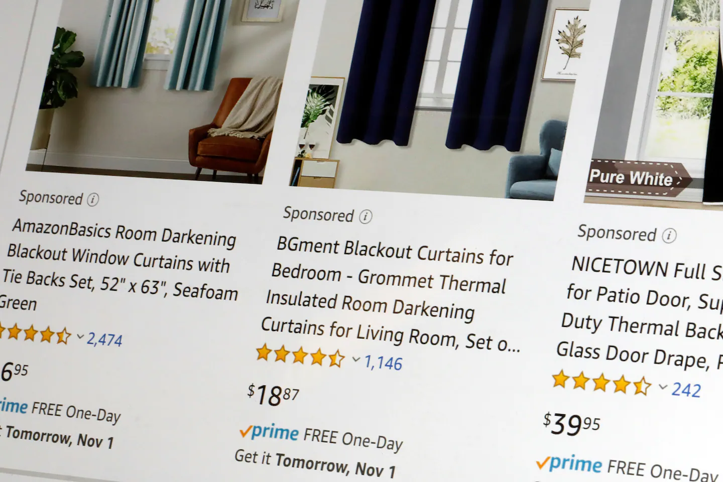 Amazon’s search results are full of ads ‘unlawfully deceiving’ consumers