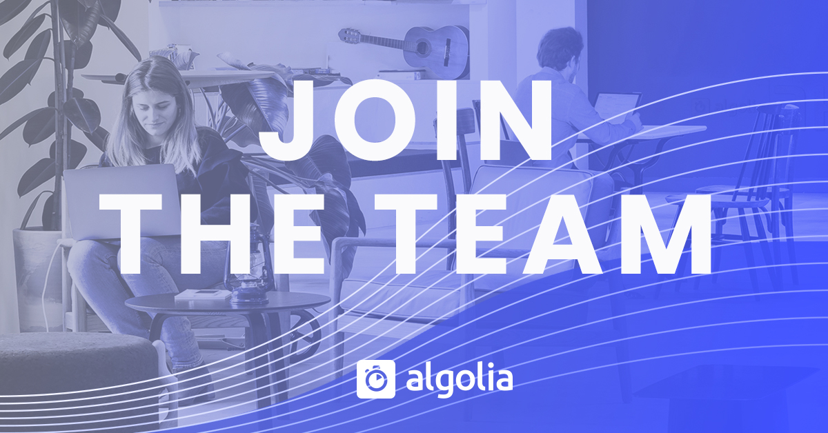 Algolia (YC W14) is hiring to reinvent the search experience