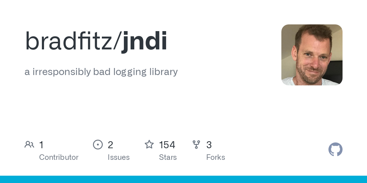 Jndi: An irresponsibly bad logging library