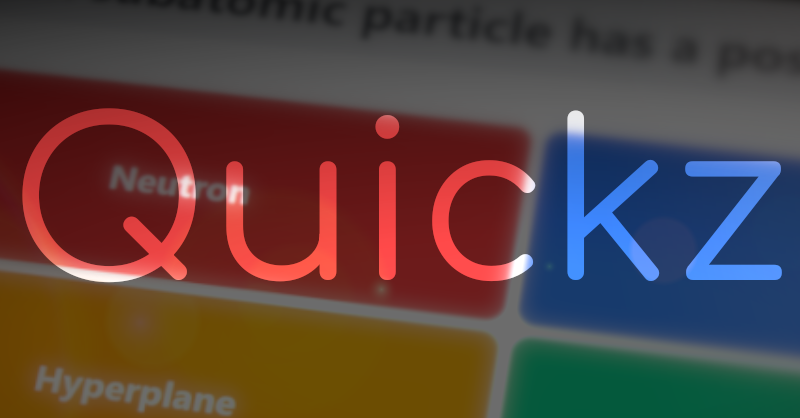 Show HN: I’m 15 and building a live quiz app for classrooms: Quickz