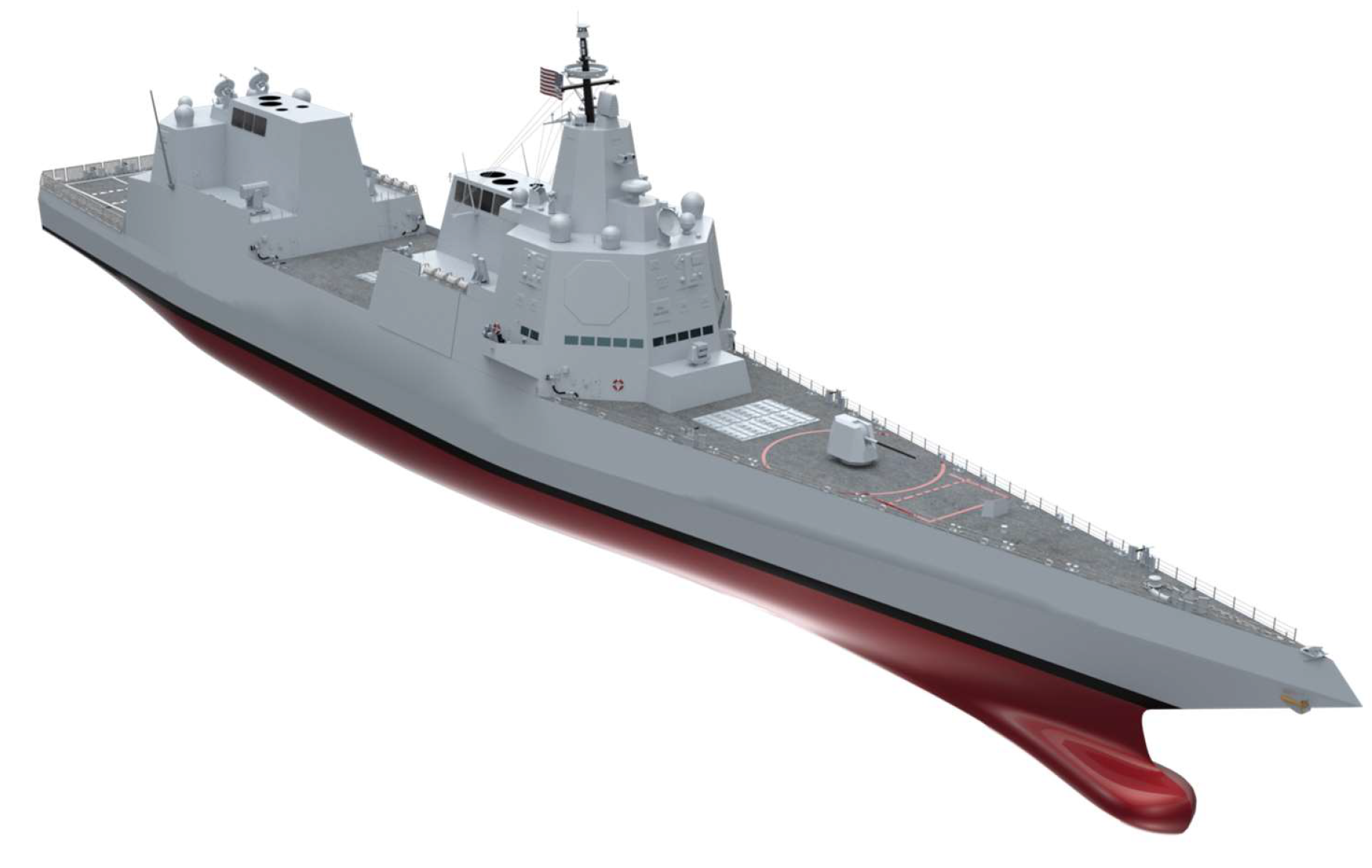 Navy Unveils DDG(X) Warship Concept with Hypersonic Missiles, Lasers