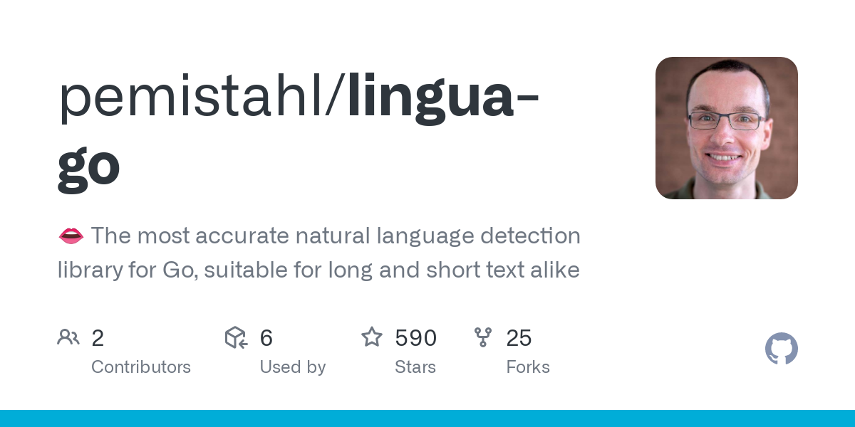 Lingua-Go, the most accurate language detection for Go