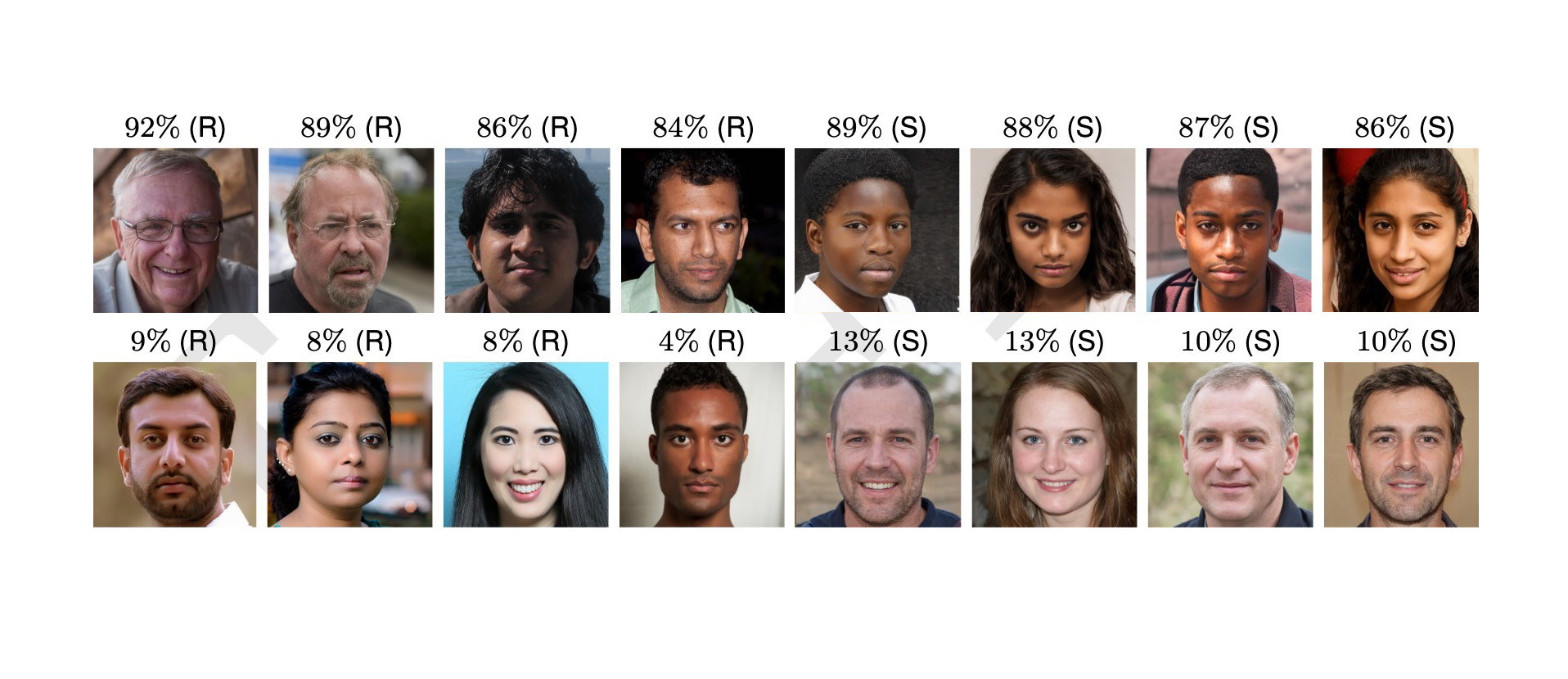 AI generated faces are more trustworthy than real faces say researchers