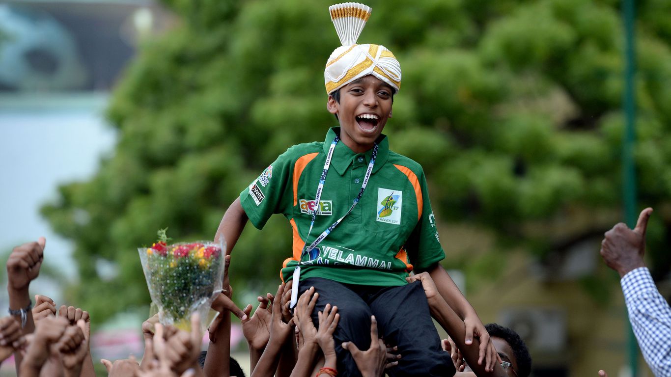 Indian chess sensation, 16, beats world champion Magnus Carlsen