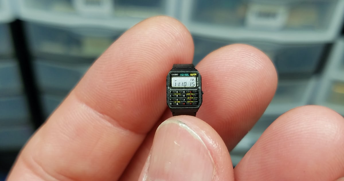 Honey, he shrunk the watches