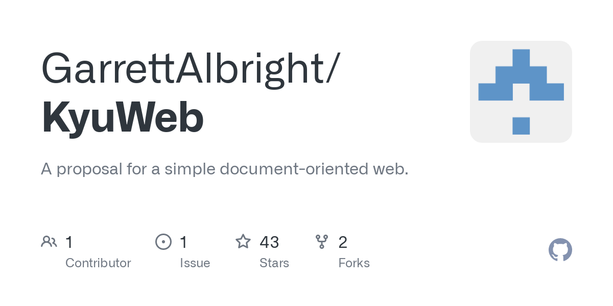 KyuWeb: A proposal for a simple document-oriented web