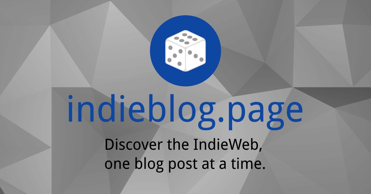 Show HN: Discover the IndieWeb, one blog post at a time