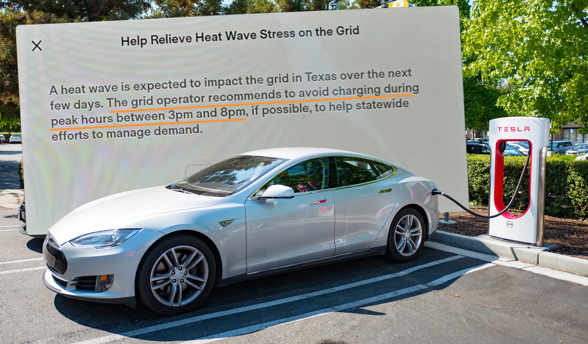 Tesla Asking Owners to Limit Charging During Texas Heatwave