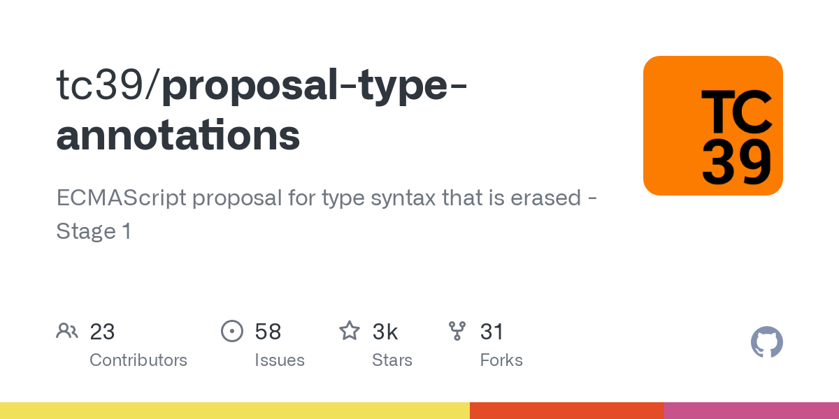 TC39 Proposal: Type Annotations