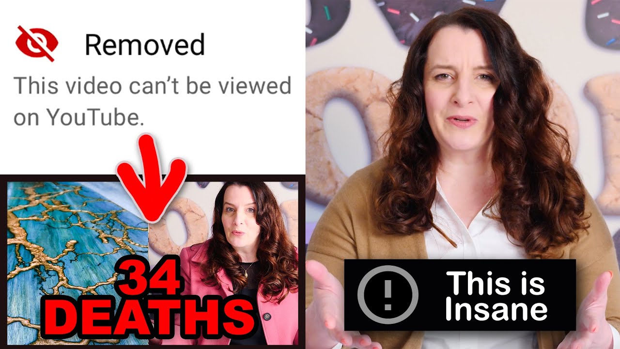 YouTube BANNED my Debunking Video but leaves DEADLY how-to vids online, 34 dead