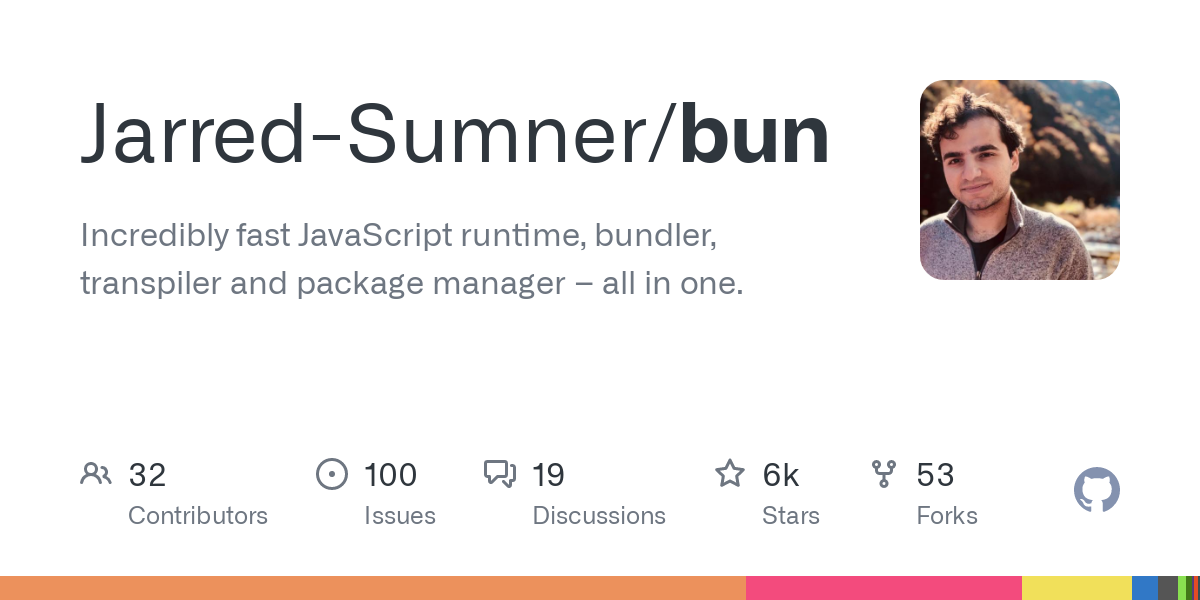 Bun: Fast JavaScript runtime, bundler, transpiler and package manager