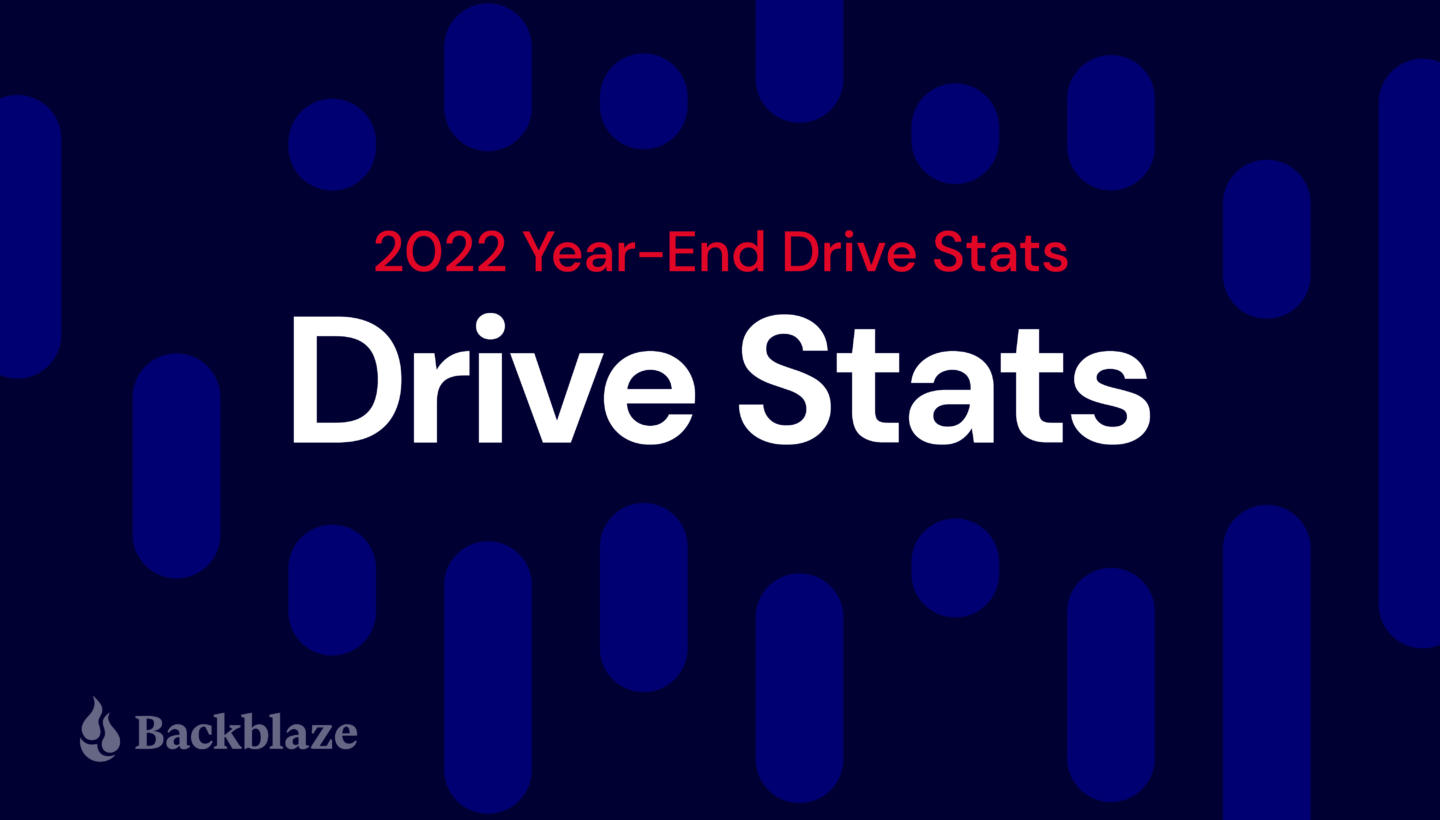 Backblaze Drive Stats for 2022