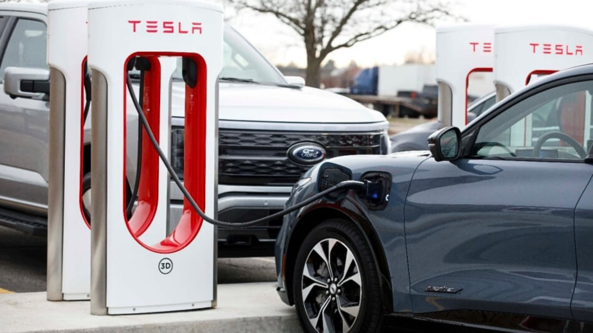 Ford EV Drivers Will Get Free Tesla Supercharger Adapters
