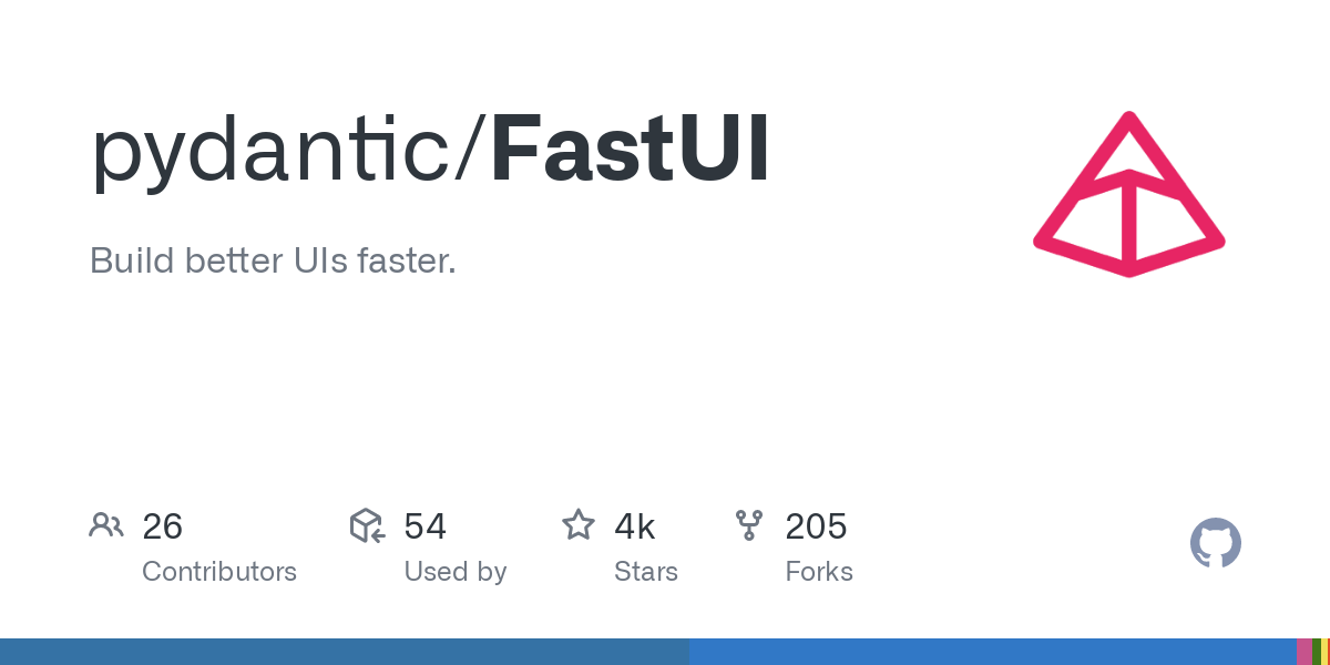 FastUI: Build Better UIs Faster