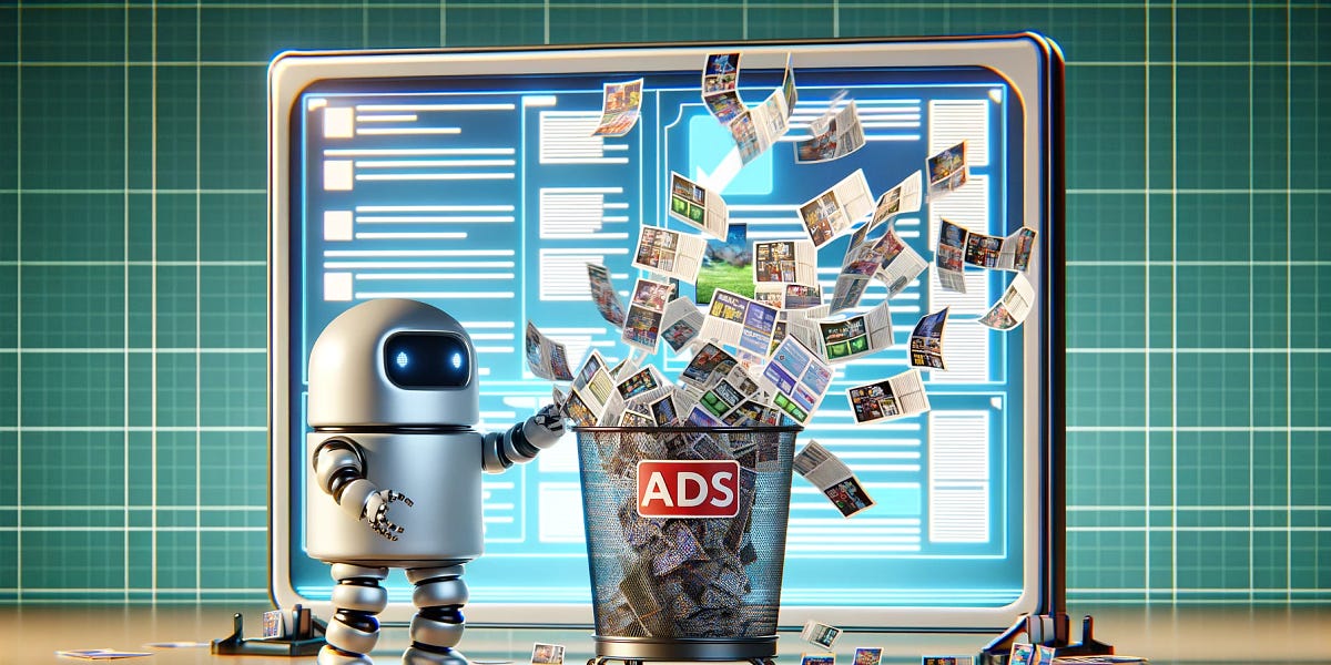 “AI, no ads please”: 4 words to wipe out $1T