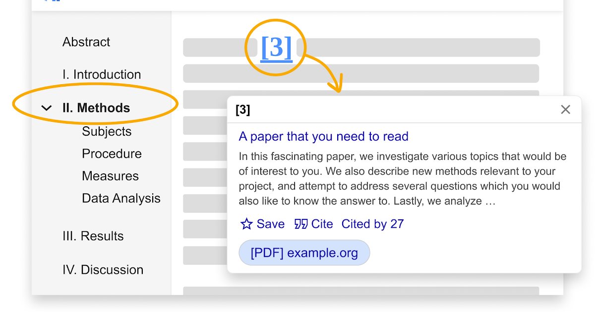 Google Scholar PDF Reader