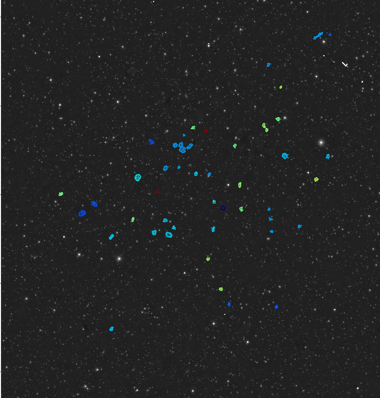 Astronomers find 49 galaxies in under three hours