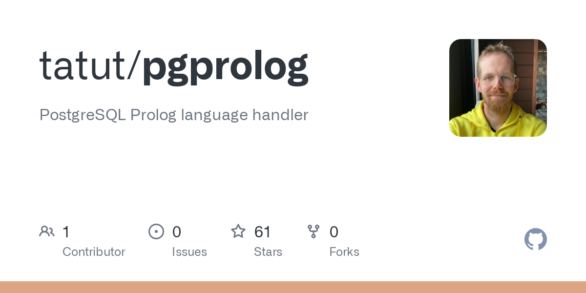 Prolog language for PostgreSQL proof of concept