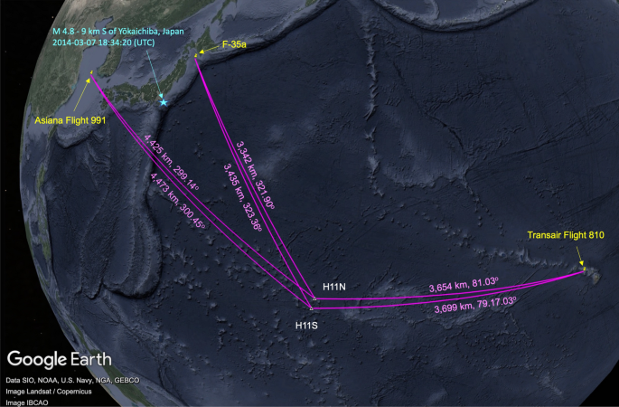 Underwater acoustic analysis reveals unique pressure signals – Revisiting MH370