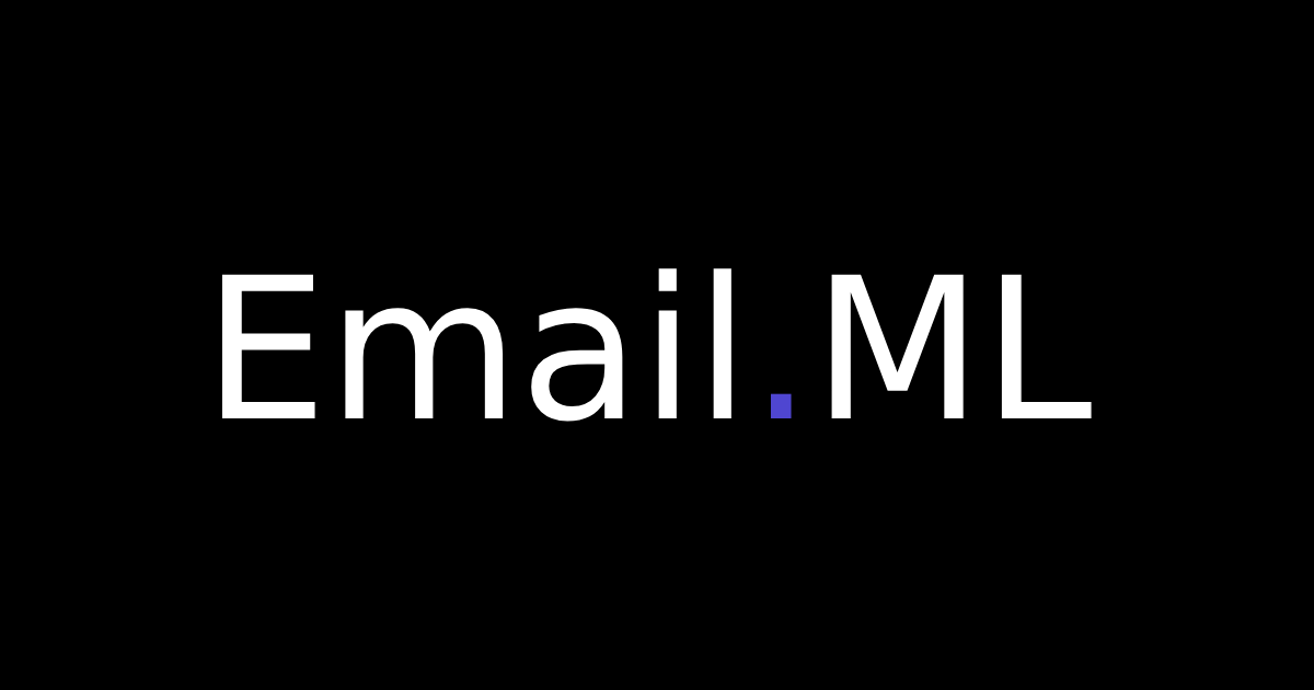 Email.ml – Minimalist Temporary Email