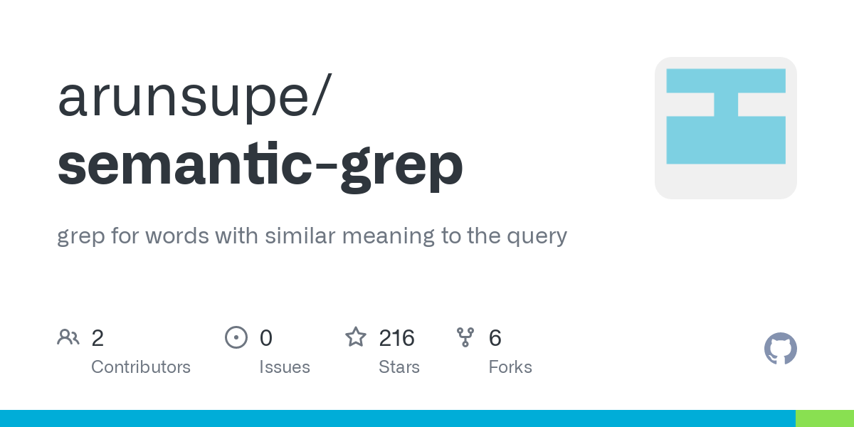 Show HN: Semantic Grep – A Word2Vec-powered search tool