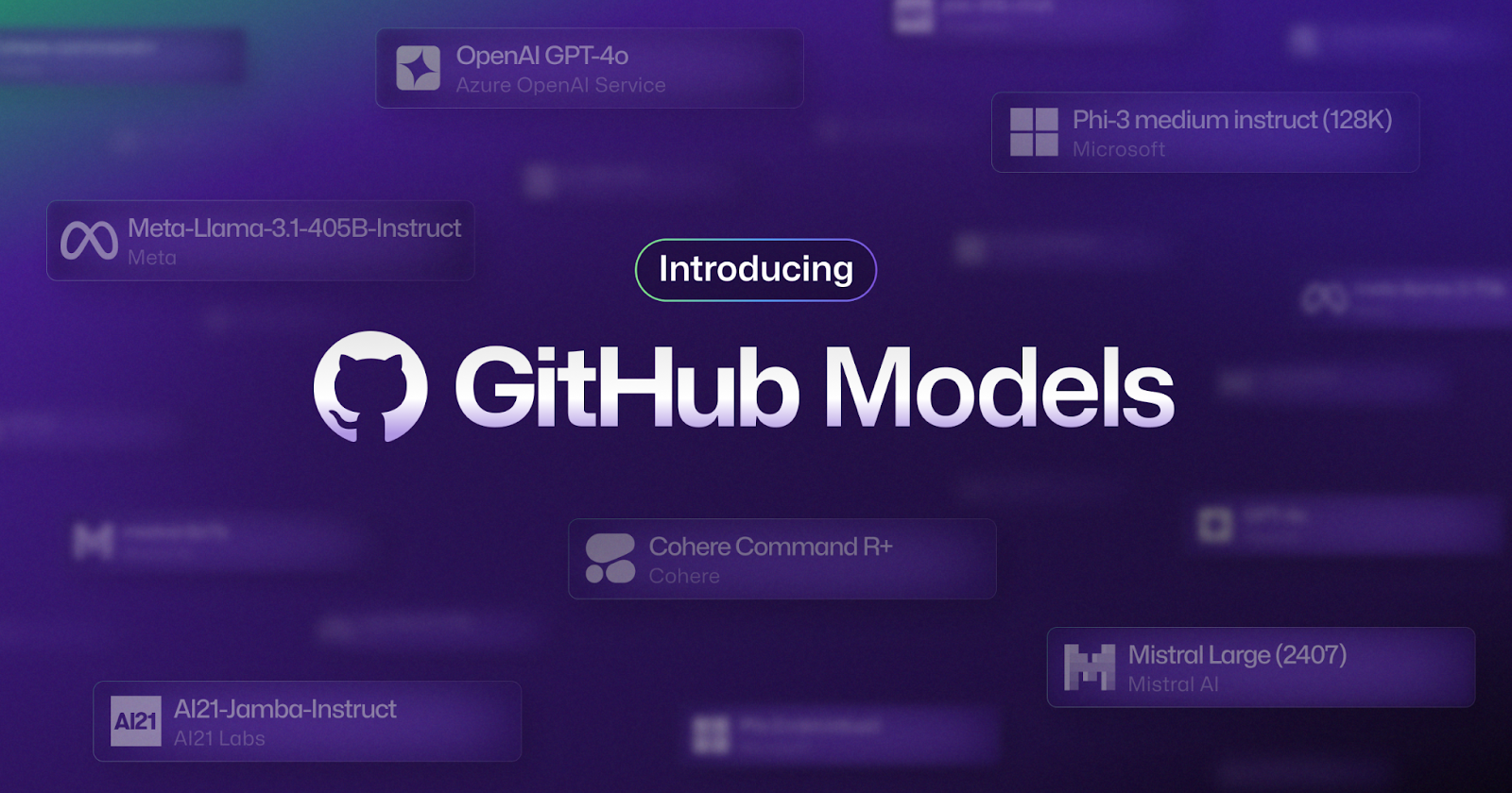 GitHub Models: A new generation of AI engineers building on GitHub