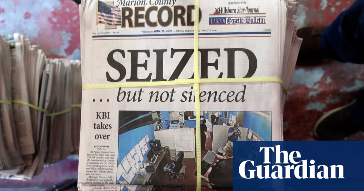 Ex-Kansas police chief who raided local newspaper criminally charged