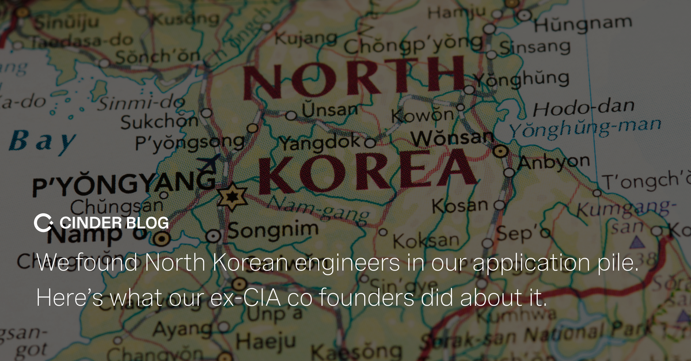 We found North Korean engineers in our application pile