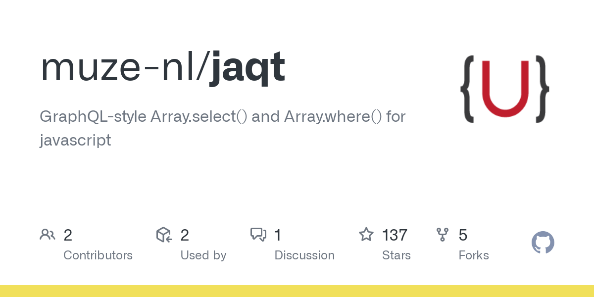 Show HN: JAQT – JavaScript Queries and Transformations