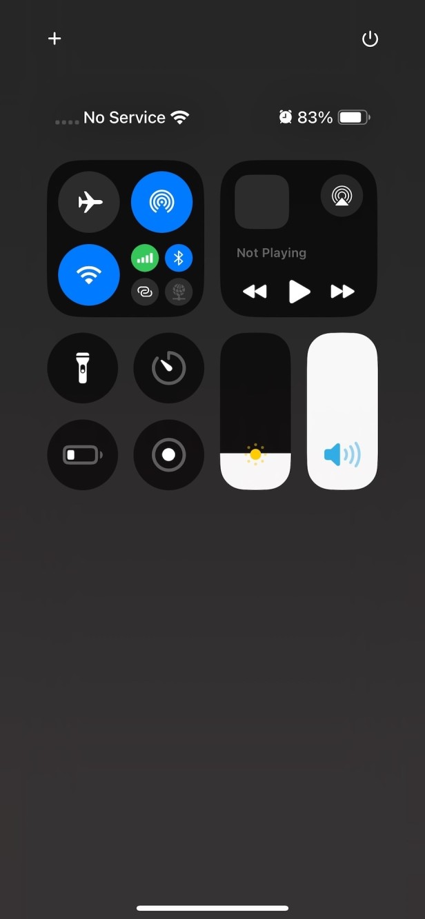 Thoughts on the New iOS Control Centre