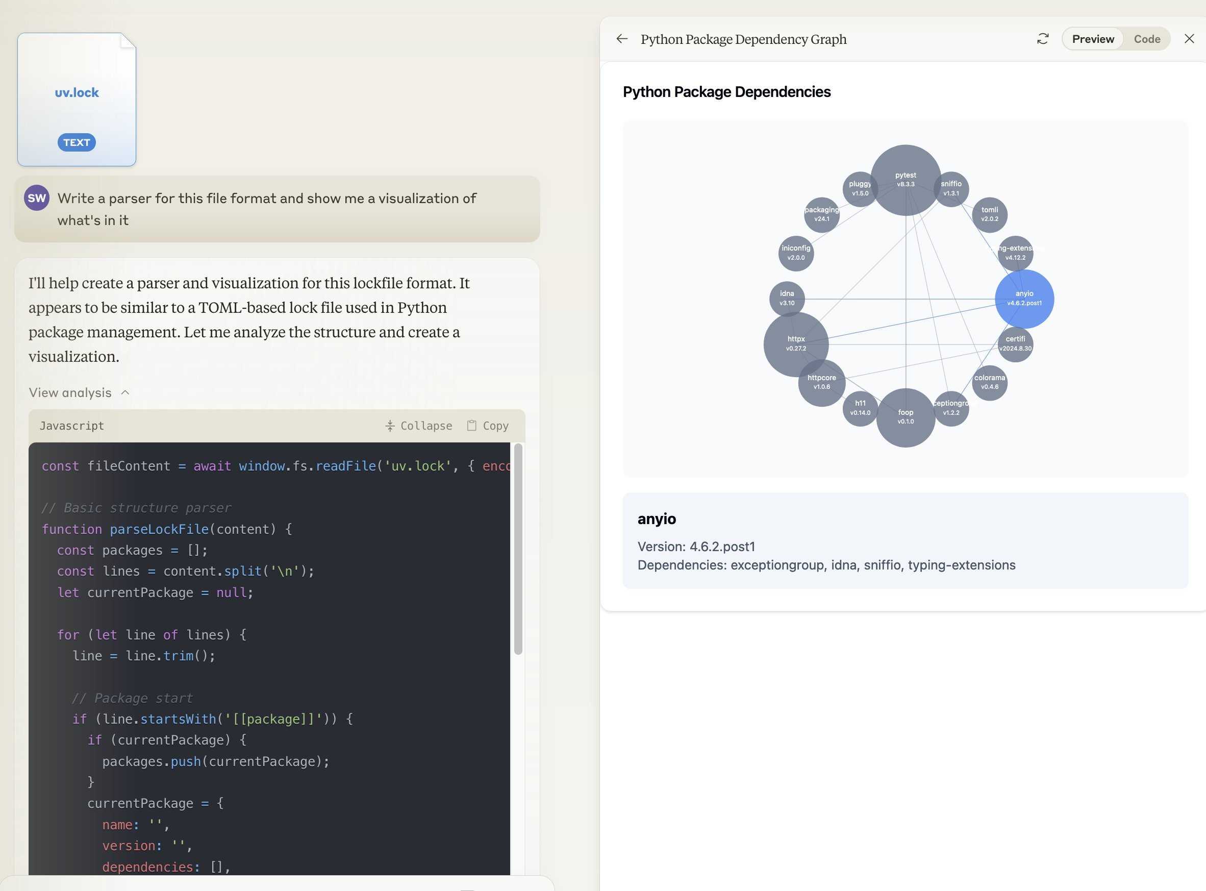 Notes on the new Claude analysis JavaScript code execution tool