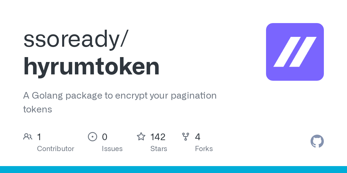 Hyrumtoken: A Go package to encrypt pagination tokens