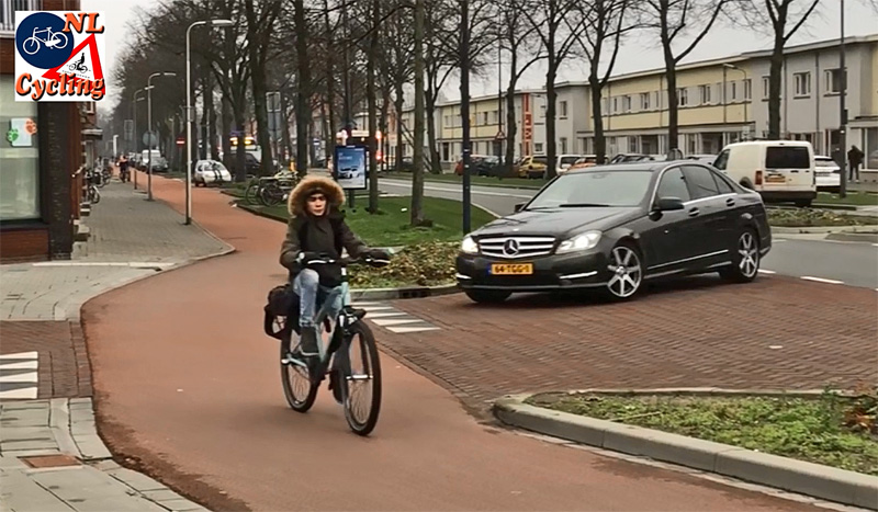 A common urban intersection in the Netherlands (2018)