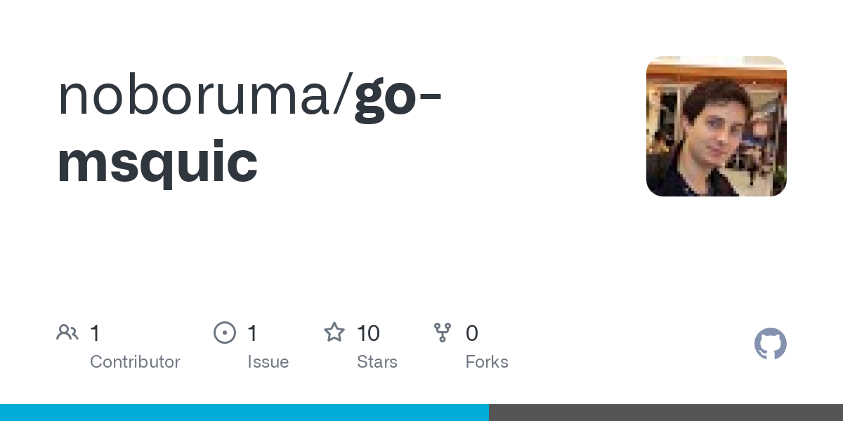 Go-msquic: A new QUIC/HTTP3 library for Go