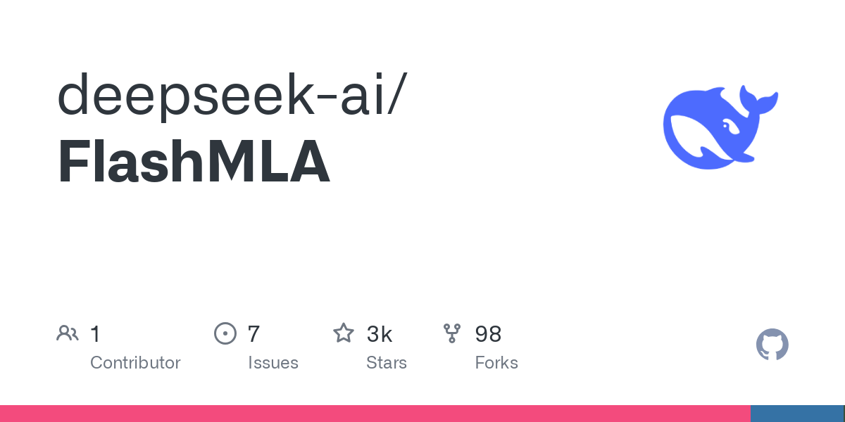 DeepSeek Open Source FlashMLA – MLA Decoding Kernel for Hopper GPUs