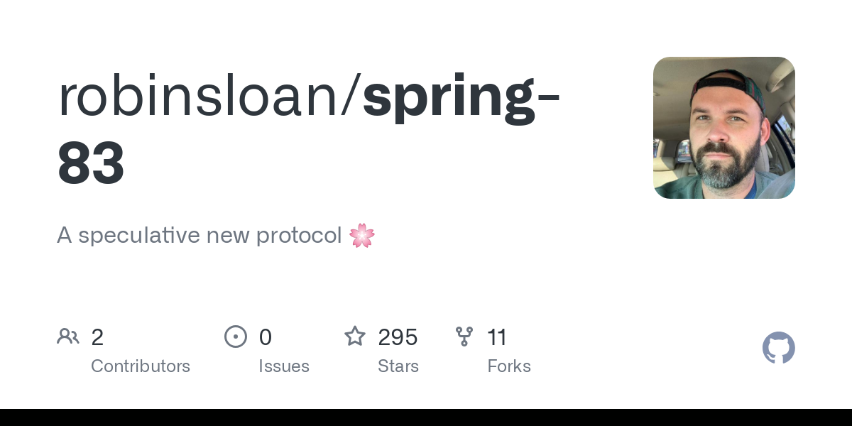 Spring 83: a draft protocol intended to suggest new ways of relating online