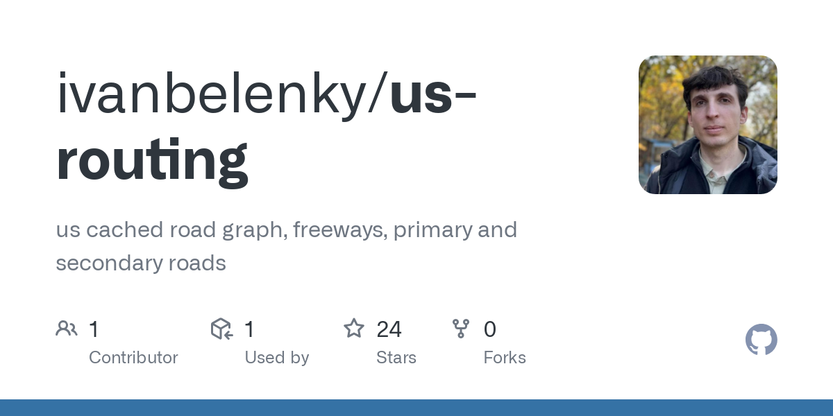 Show HN: US Routing – Python library for fast local routing in the United States